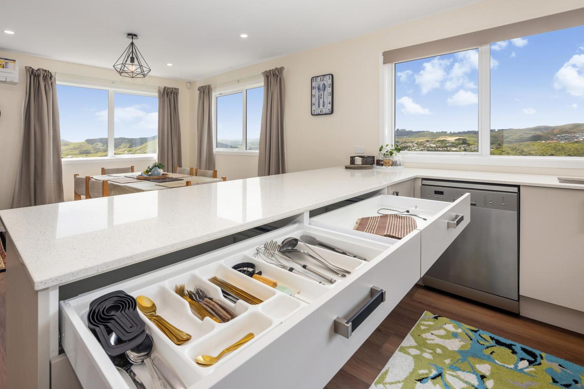 Stunning View, Privacy, Close To Ferry & Brand-New Wellington Zewnętrze zdjęcie